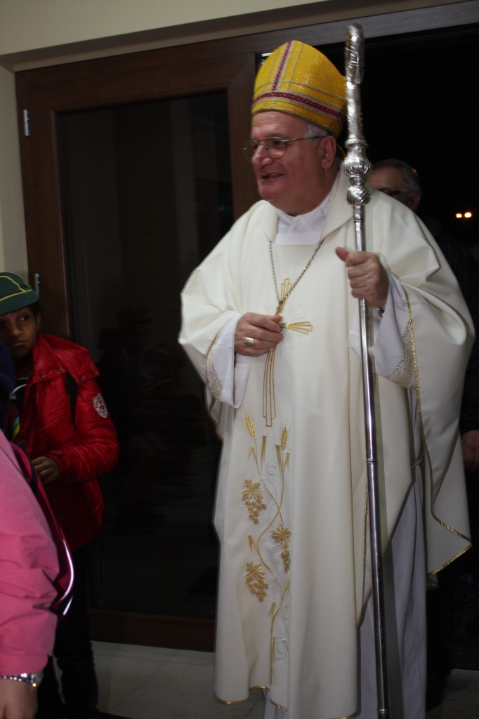 Ingresso del Vescovo nelle 4 stanze, febbraio 2014